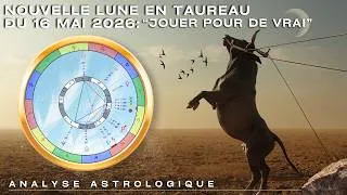 Miniature : Nouvelle Lune en Taureau du 16 mai 2026 | Jouer pour de vrai ♉️