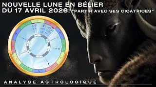 Miniature : Nouvelle Lune en Bélier du 17 avril 2026 | Partir avec ses cicatrices ♈️
