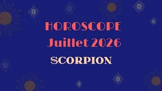 Miniature : Horoscope Scorpion Juillet 2026 (par décan)