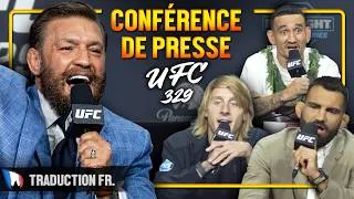 Miniature : "Je peux le mettre KO en 10s" Conor McGregor - Conférence de presse UFC 329 (Traduction FR)