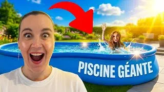 Miniature : ON A ACHETÉ UNE ÉNORME PISCINE !