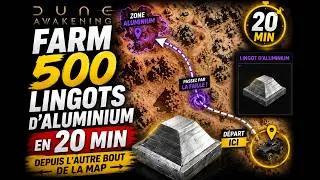 Miniature : 🌵 Dune: Awakening | FARM 500 Lingots d’Aluminium en 20min depuis l’autre bout de la map 👀