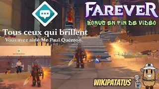 Miniature : Farever : Quête “Tous ceux qui brillent” | Clochelaine Scintillant ✨+ Bonus en fin de vidéo !!