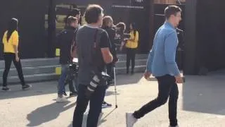 Miniature : Iniesta participa en l'acte d'Audi