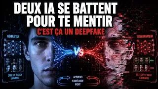 Miniature : Comment un Deepfake est VRAIMENT Créé (2 IA s'affrontent)
