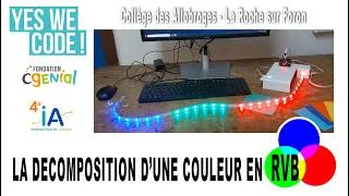 Miniature : La Décomposition des couleurs en RVB - Yes We Code - CGenial