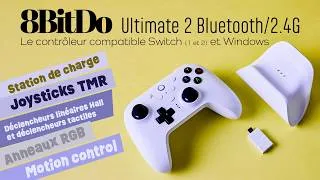 Miniature : 8BitDo Ultimate 2, la manette avec sticks TMR et base de recharge au Top !