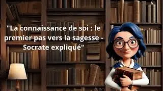 Miniature : "La connaissance de soi : le premier pas vers la sagesse - Socrate expliqué"