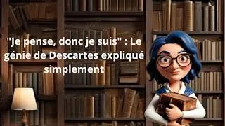 Miniature : "Je pense, donc je suis" : Le génie de Descartes expliqué simplement
