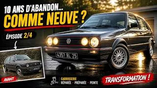 Miniature : Après 10 années d’abandon… regardez cette transformation ! (Golf MK2)