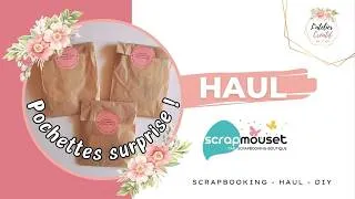 Miniature : Soldes 🎁 J’ouvre les pochettes surprises de Scrapmouset #scrapbooking #haulscrap