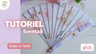 Miniature : 🥵 Vous avez chaud ? TUTO éventail simple et facile à réaliser🪭‪@LePetitMondeDeChachou‬‬‬‬‬ #diycraft