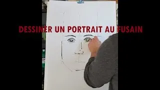 Miniature : Dessiner un portrait au fusain