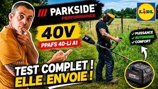 Miniature : Débroussailleuse PARKSIDE PERFORMANCE 40 V : test et avis PPAFS 40-Li A1