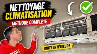 Miniature : Comment nettoyer correctement une climatisation  - Entretien de L'unité intérieure