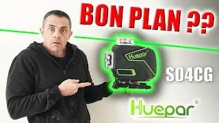 Miniature : Test du Huepar S04CG : le laser chantier qui change tout ?