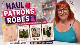 Miniature : 😍 HAUL PATRONS ROBES ! Mes nouvelles pépites couture (Etsy & Super Bison) 👗✨