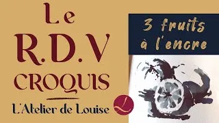Miniature : 1er R.D.V Croquis / Vous dessinez pendant la vidéo ! Croquis chronométrés 🎨