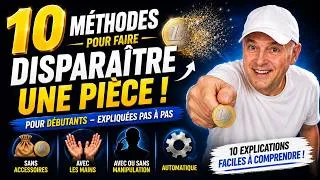 Miniature : 🪙 Faites disparaître une pièce de monnaie  ! 10 méthodes faciles