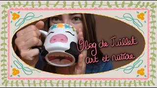 Miniature : Vlog : ateliers d'art, projets créatifs,  animaux et camping d'été ☀️👩🏻‍🎨🌼
