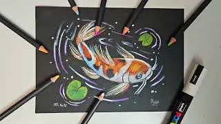 Miniature : #Crayons de couleurs #Posca : l’avis d’EloDraw