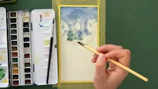 Miniature : Découverte des #aquarelles Horadam Schmincke super granulation avec Estelle Beraud