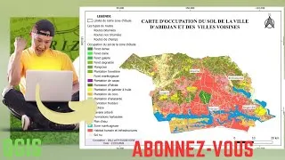 Miniature : Occupation du sol à Abidjan et dans les villes  voisines