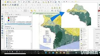 Miniature : Géoréférencer une image sur QGIS en moins de 5 minutes !