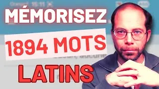 Miniature : Mémorisez 1894 mots latins en quelques clics par jour...