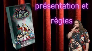 Miniature : La Toile des Jeux - Obscur Circus 🤡🎩🎪 ( Présentation et règles ) #jeu #jeux #circus