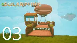 Miniature : SOLARPUNK - Let's Play #3 | Premier Vol, Pastèques & Tempête Orageuse 😱