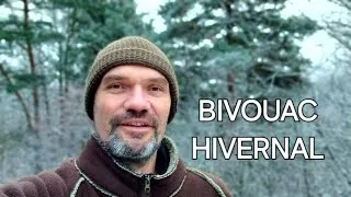 Miniature : Bivouac solo : neige et buche suédoise