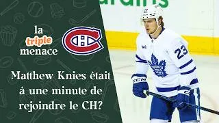 Miniature : Matthew Knies à UNE MINUTE de rejoindre le CH | La Triple Menace
