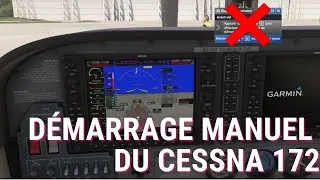 Miniature : Tuto débutant Flight simulator 2024 démarrer le Cessna 172 manuellement !