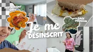 Miniature : ⌜VLOG⌝ J'ai prit ma décision: Je me suis désinscrite ! 🙅🏼‍♀️ #fitness #cuisine #détente #running