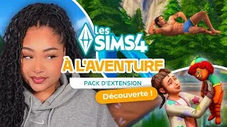 Miniature : Je DÉCOUVRE le pack À L'AVENTURE sur les SIMS 4 (et oui, je suis de retour) 🦋