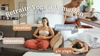 Miniature : J'ai créé une retraite (yoga, relaxation, journaling) à faire depuis chez soi!