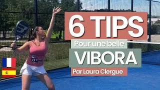 Miniature : 6 TIPS POUR LA VIBORA : COUDE, EFFET, ZONE A JOUER, VITESSE, CONSEILS/CONSEJOS - Laura Clergue Padel
