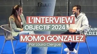 Miniature : MOMO GONZALEZ : CHINGOTTO, TIPS VIBORA, LEBRON/GALAN N°1?, OBJECTIFS 2024 - Laura Clergue Padel