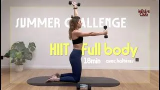 Miniature : 🔥 HIIT FULL BODY - Haltères | 18 EXERCICES