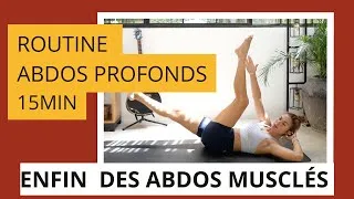 Miniature : Routine abdos profonds 15min / ENFIN DES ABDOS EN BÉTON