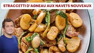 Miniature : STRACCETTI D’AGNEAU AUX NAVETS NOUVEAUX de Laurent Mariotte