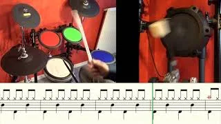 Miniature : Drum Cover Love Is A Long Road pour débutant avec partition, Beginner