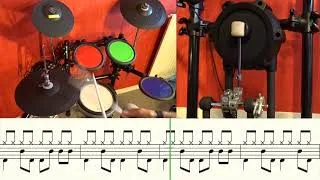 Miniature : Drum Cover, A Strange Day, pdf  et Score free for beginners