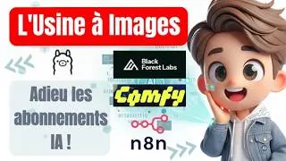 Miniature : 80 visuels pendant la nuit — n8n + ComfyUI + Flux.1 (Plus d'abonnements)