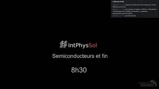 Miniature : Introduction à la physique du solide 11 - Semiconducteur et fin