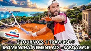 Miniature : 2 Tournois, 1 traversée ! Mon enchaînement Aix/Sardaigne !