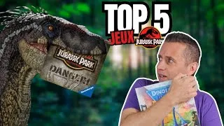 Miniature : Top 5 jeux de société pour créer ton Jurassic Park !