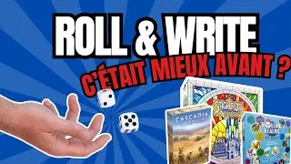 Miniature : Roll & Write... c'était mieux avant ? Et TOP 3 des nouveautés du genre