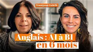 Miniature : Bloquée en anglais pendant 40 ans à B1 en anglais : Témoignage Isabelle